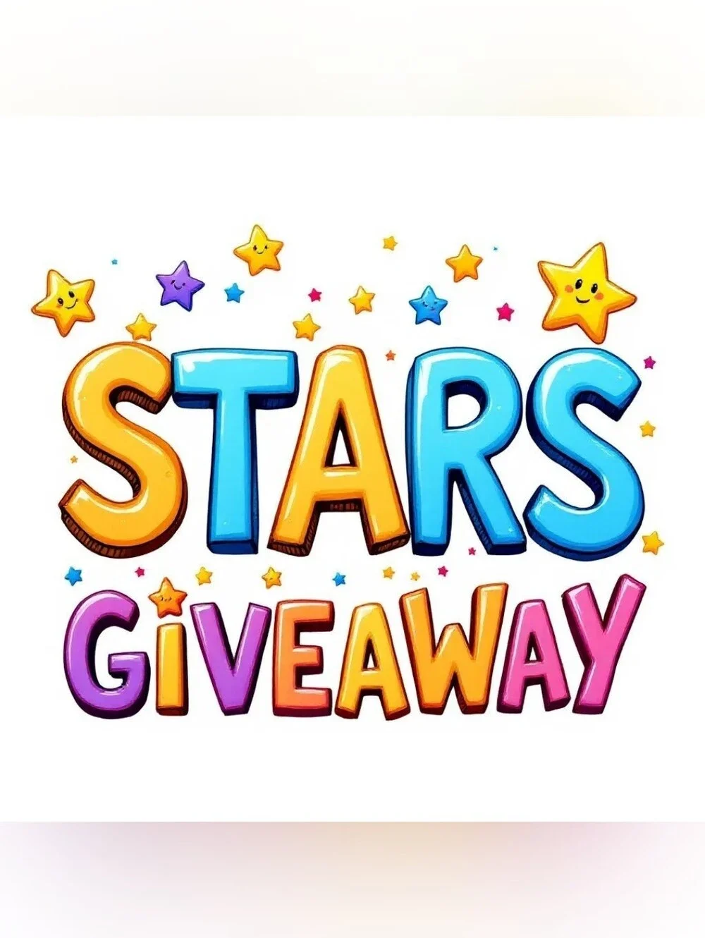 STARS GIVEAWAY - Picture 1 of 1